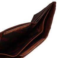 FFelsenfest Vintage Geldb&ouml;rse klein cognac