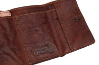 FFelsenfest Vintage Geldb&ouml;rse klein cognac