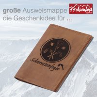 FFelsenfest Ausweistasche mit Zunft-Motiv Schornsteinfeger