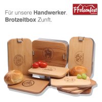 FFelsenfest Brotzeitdose mit Gravur Zunftzeichen I Geschenk f&uuml;r Schornsteinfeger I Handwerker