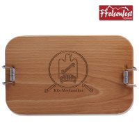 FFelsenfest Brotzeitdose mit Gravur Zunftzeichen I Geschenk f&uuml;r Kfz Machaniker I Handwerker