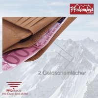 FFelsenfest Geldb&ouml;rse Hecht Petril Heil Motiv I RFID-Schutz