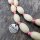 Handykette Lang-Crossbody Holz oval pink I 15x10 mm I  L&auml;nge ca. 138 cm