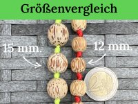 Handykette Lang Holzperlen natur-orange I &oslash;15 mm I L&auml;nge ca. 138 cm I H0090