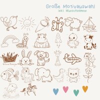 Fr&uuml;hst&uuml;cksbrettchen Kinder I Brotzeitbrett personalisiert I grosse Auswahl an Motiven