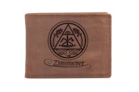 FFelsenfest Geldb&ouml;rse Zimmerer-Schreiner mit Zunft...